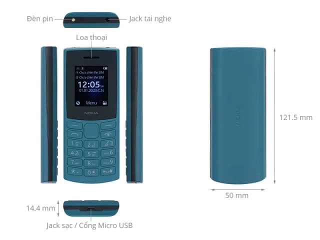 Điện thoại Nokia 105 4G Pro - 3