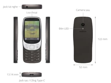 Điện thoại Nokia 3210 4G - 3
