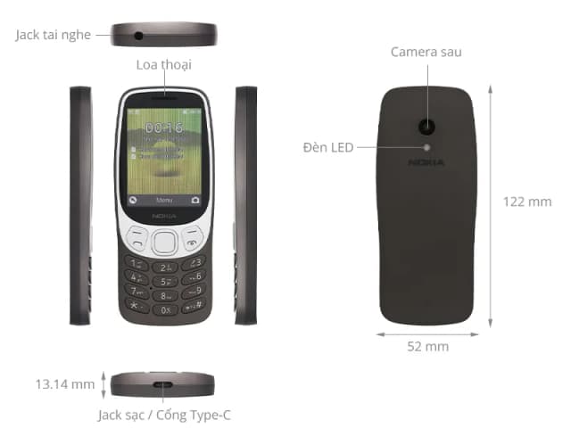Điện thoại Nokia 3210 4G - 3