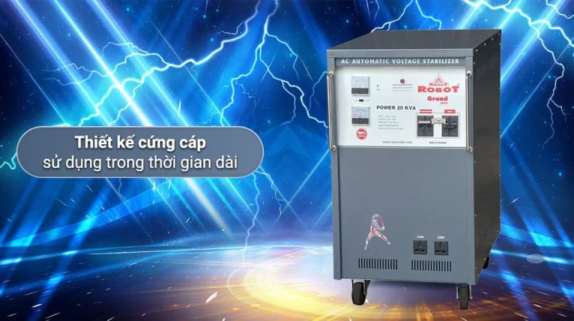 Ổn áp Robot 1 pha 20KVA 150 - Giá rẻ nhất hôm nay - Ảnh 2