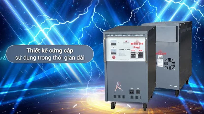 Ổn áp Robot 1 pha 25KVA 150 - Giá rẻ nhất hôm nay - Ảnh 2