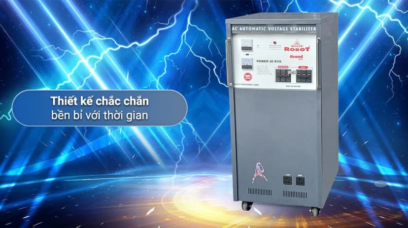 Ổn áp Robot 1 pha 30KVA 90 - Giá rẻ nhất hôm nay - Ảnh 2