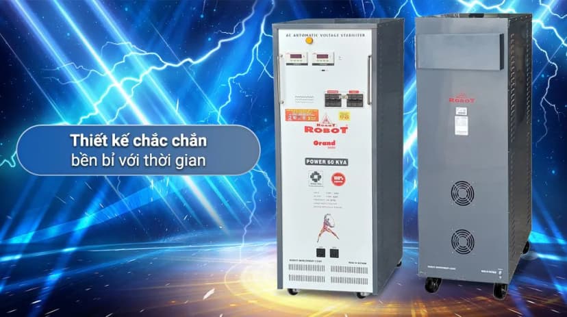 Ổn áp Robot 1 pha 60KVA 90 - Giá rẻ nhất hôm nay - Ảnh 2