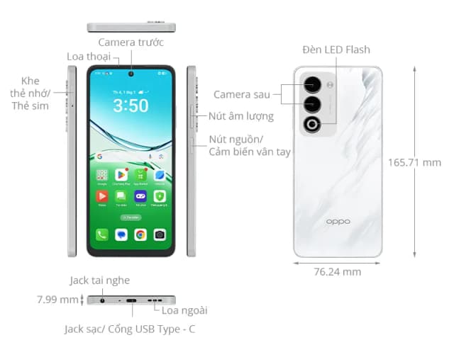 Điện thoại OPPO A5 6GB/128GB - 7