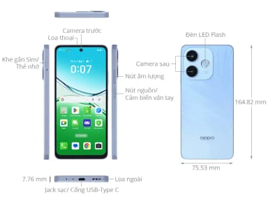 Điện thoại OPPO A5 Pro 8GB/256GB - 18