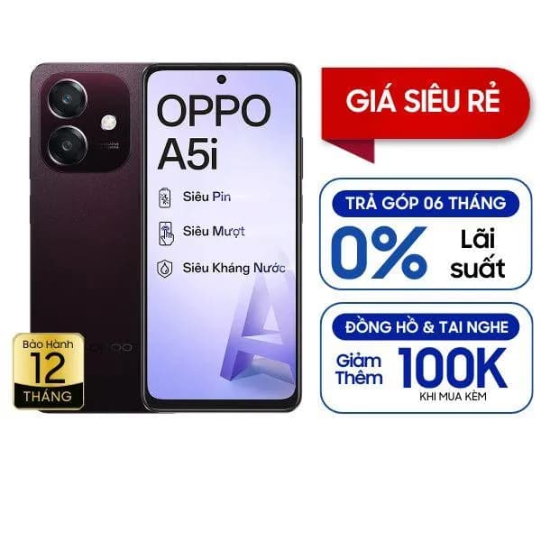 Điện thoại OPPO A5i 4GB/64GB - 20