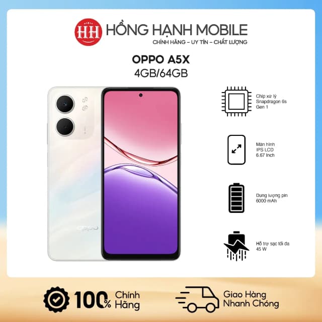 Điện thoại OPPO A5x 4GB/64GB - 18