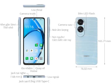 Điện thoại OPPO A60 8GB/128GB - 5