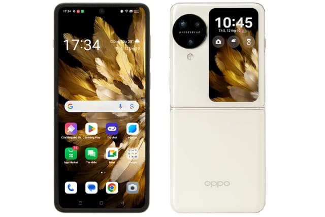 Điện thoại OPPO Find N3 Flip 5G 12GB/256GB Đen/Vàng đồng - 16