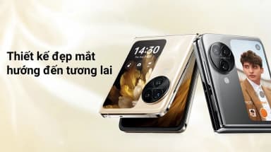 Điện thoại OPPO Find N3 Flip 5G 12GB/256GB Đen/Vàng đồng - 3