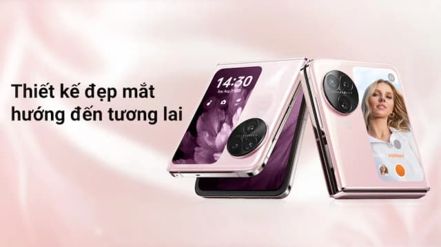 Điện thoại OPPO Find N3 Flip 5G 12GB/256GB Hồng - 3
