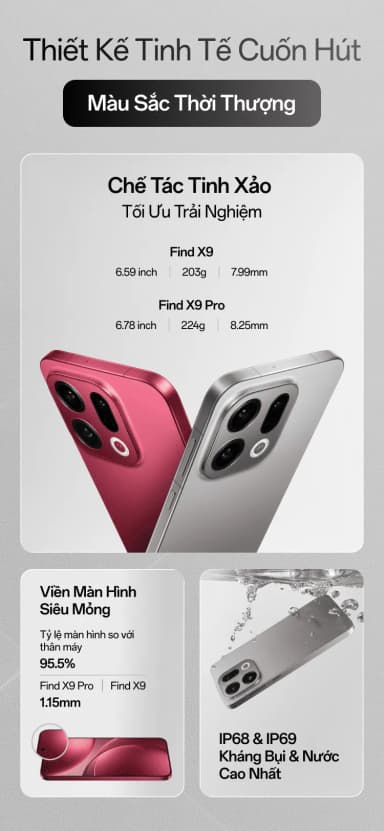 Điện thoại OPPO Find X9 5G 16GB/512GB - 13