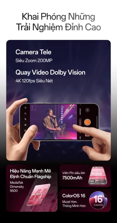 Điện thoại OPPO Find X9 5G 16GB/512GB - 18