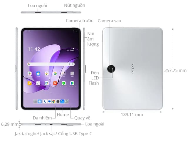 Máy tính bảng OPPO Pad 3 8GB/256GB - 5