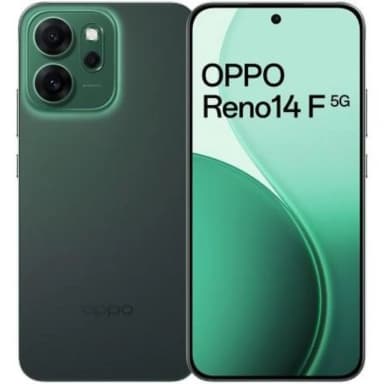 Điện thoại OPPO Reno14 F 5G 8GB/256GB Xanh dương/Xanh lá - 18