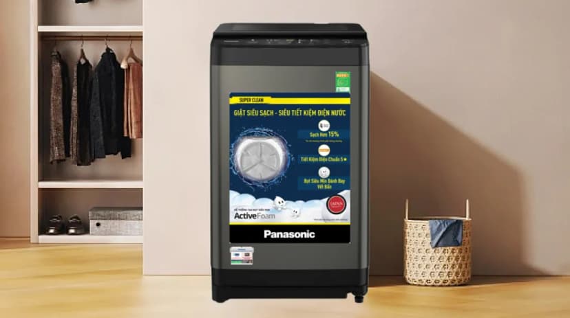Máy giặt Panasonic 8.2 kg NA-F82Y01DRV - Giá rẻ nhất hôm nay - Ảnh 4