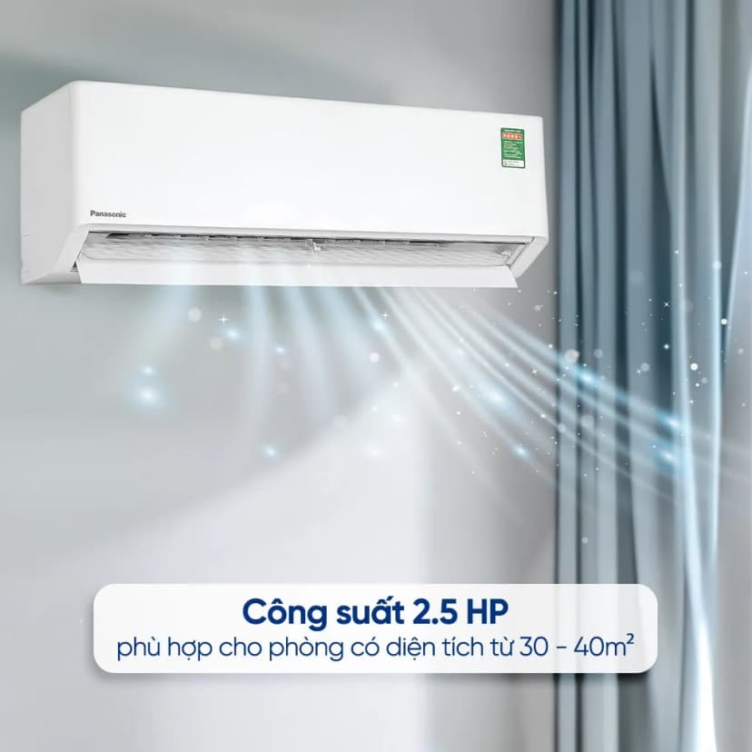 Máy lạnh Panasonic Inverter 2.5 HP CU/CS-U24BKH-8 - Giá rẻ nhất hôm nay - Ảnh 2