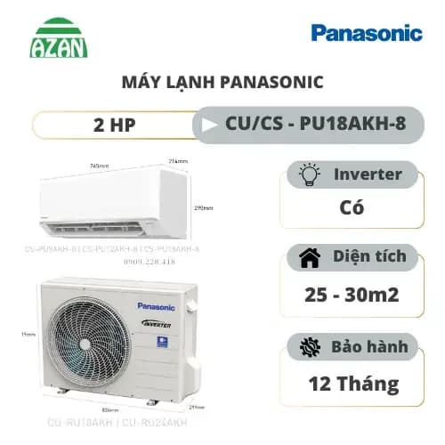 So sánh giá Máy lạnh Panasonic Inverter 2 HP CU/CS-PU18AKH-8 rẻ nhất? - Ảnh 12