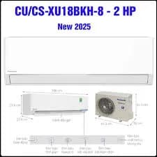So sánh giá Máy lạnh Panasonic Inverter 2 HP CU/CS-XU18BKH-8 rẻ nhất? - Ảnh 17