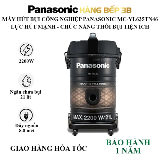 So sánh giá Máy hút bụi công nghiệp Panasonic MC-YL635TN46 rẻ nhất? - Ảnh 10