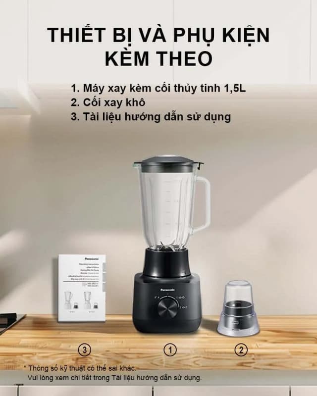 So sánh giá Máy xay sinh tố đa năng Panasonic MX-EG5311WRA rẻ nhất? - Ảnh 6