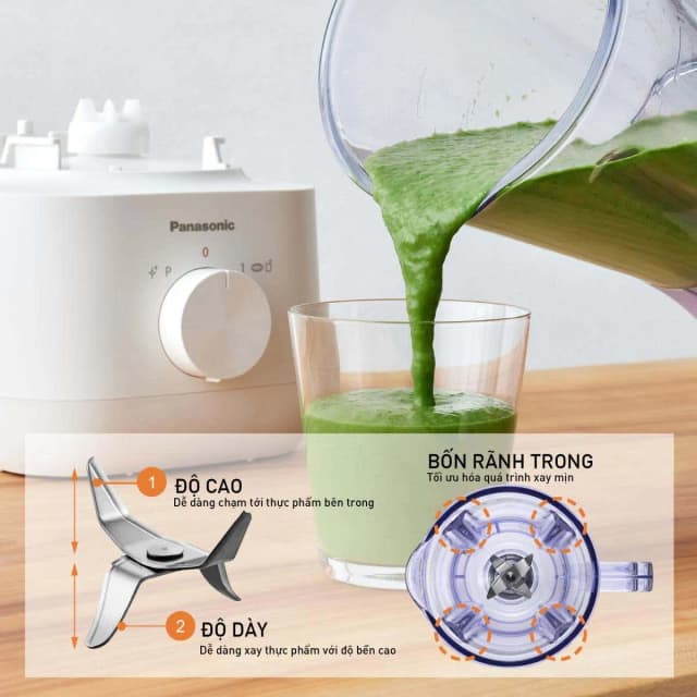 So sánh giá Máy xay sinh tố Panasonic MX-EP3101WRA rẻ nhất? - Ảnh 7