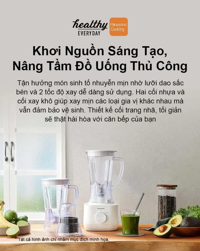 Máy xay sinh tố đa năng Panasonic MX-EP3171WRA - Giá rẻ nhất hôm nay - Ảnh 14