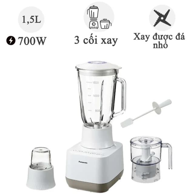 So sánh giá Máy xay sinh tố đa năng Panasonic MX-MG53C1CRA rẻ nhất? - Ảnh 3