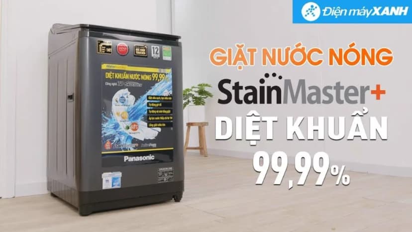 Máy giặt Panasonic Inverter 9.5 Kg NA-FD95V1BRV - Giá rẻ nhất hôm nay - Ảnh 3