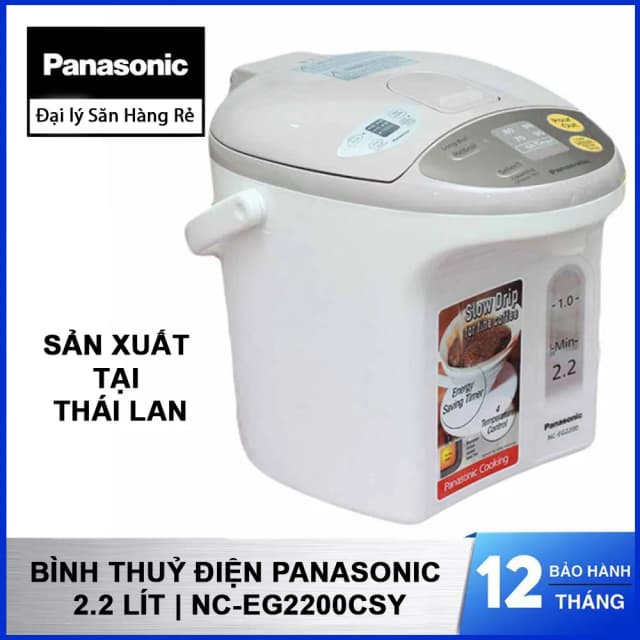 Top 1 so sánh giá Bình thủy điện Panasonic NC-EG2200CSY 2.2 lít - Tìm sản phẩm giá rẻ nhất - Ảnh 16