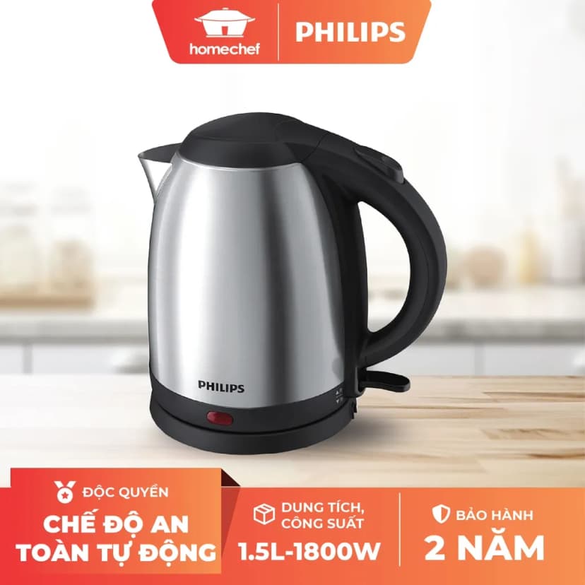 So sánh giá Bình đun siêu tốc Philips 1.5 lít HD9306 - Tìm sản phẩm giá rẻ nhất - Ảnh 12
