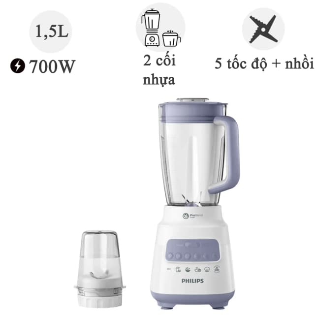 So sánh giá Máy xay sinh tố đa năng Philips HR2221/00 rẻ nhất? - Ảnh 5