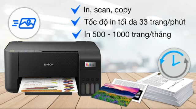 So sánh giá Máy In phun Màu Đa Năng Epson EcoTank L3210 (C11CJ68501) rẻ nhất? - Ảnh 10
