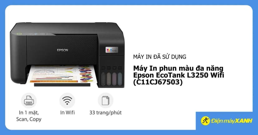 So sánh giá Máy In phun màu đa năng Epson EcoTank L3250 Wifi (C11CJ67503) - Tìm sản phẩm giá rẻ nhất - Ảnh 16