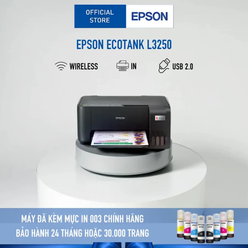 So sánh giá Máy In phun màu đa năng Epson EcoTank L3250 Wifi (C11CJ67503) - Tìm sản phẩm giá rẻ nhất - Ảnh 18