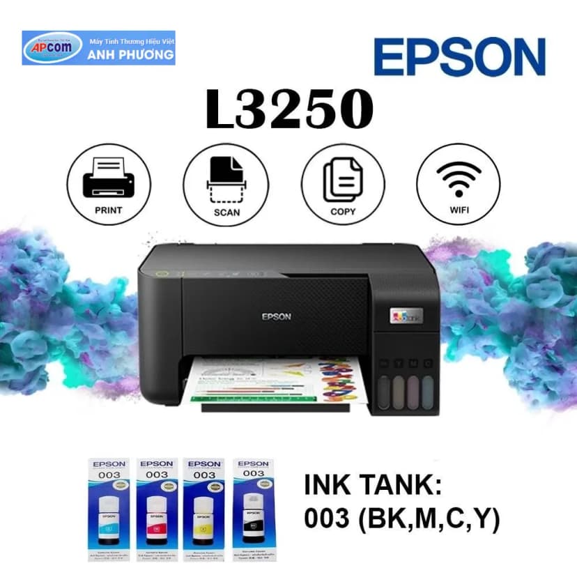 So sánh giá Máy In phun màu đa năng Epson EcoTank L3250 Wifi (C11CJ67503) - Tìm sản phẩm giá rẻ nhất - Ảnh 3