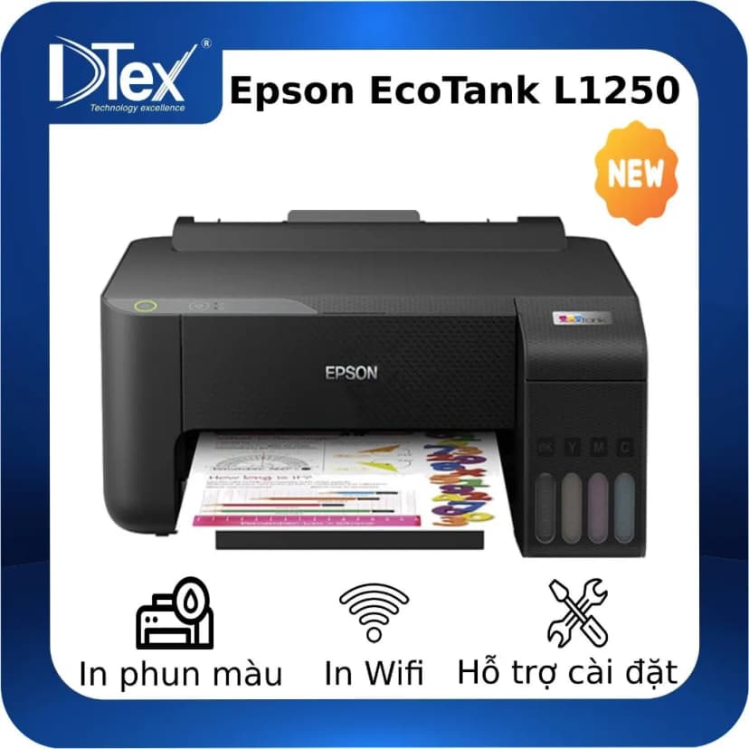 So sánh giá Máy In phun màu đơn năng Epson EcoTank L1250 Wifi (C11CJ71503) - Tìm sản phẩm giá rẻ nhất - Ảnh 8