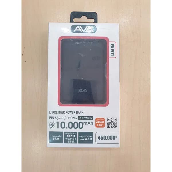 So sánh giá Pin sạc dự phòng Polymer 10.000mAh 10W AVA+ JP208 - Tìm sản phẩm giá rẻ nhất - Ảnh 2