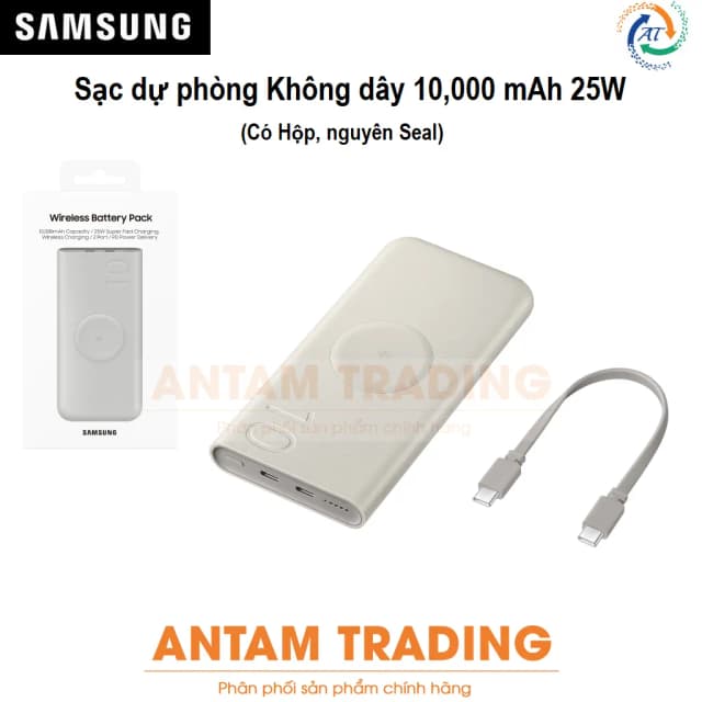 So sánh giá Pin sạc dự phòng 10000mAh Không dây Type C PD 25W Samsung EB-U2510 rẻ nhất? - Ảnh 6