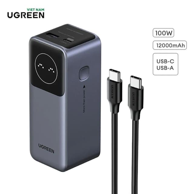 Top 1 so sánh giá Pin sạc dự phòng 10000mAh Type C PD QC 3.0 33W Ugreen PB584 kèm Cáp Type C - Tìm sản phẩm giá rẻ nhất - Ảnh 11