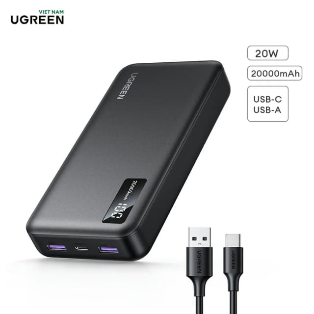 Top 1 so sánh giá Pin sạc dự phòng 10000mAh Type C PD QC 3.0 33W Ugreen PB584 kèm Cáp Type C - Tìm sản phẩm giá rẻ nhất - Ảnh 17