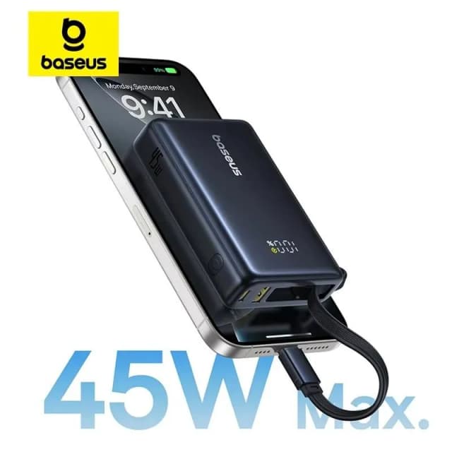 So sánh giá Pin sạc dự phòng 10000mAh Type C PD QC 3.0 45W Baseus PicoGo PPPG-1W45C kèm Cáp Type C rẻ nhất? - Ảnh 14