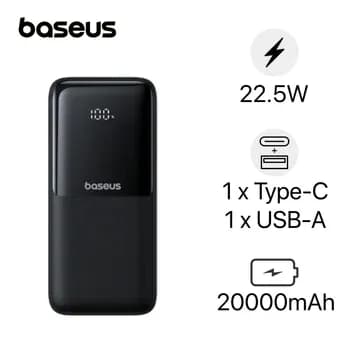 So sánh giá Pin sạc dự phòng 20000mAh Type C PD 22.5W Baseus Lipow PPJP312 kèm Cáp Lightning và Type C rẻ nhất? - Ảnh 6