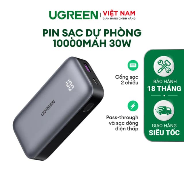 So sánh giá Pin sạc dự phòng 20000mAh Type C PD QC 3.0 22.5W Ugreen PB505 kèm Cáp Type C rẻ nhất? - Ảnh 19