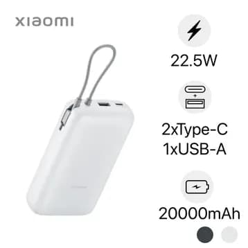So sánh giá Pin sạc dự phòng 20000mAh Type C PD QC 3.0 22.5W Xiaomi PB2020MI kèm Cáp Type C - Tìm sản phẩm giá rẻ nhất - Ảnh 6