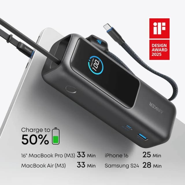 So sánh giá Pin sạc dự phòng 25000mAh Type C PD QC 3.0 165W Anker Zolo A1695 kèm cáp dây rút Type C rẻ nhất? - Ảnh 18