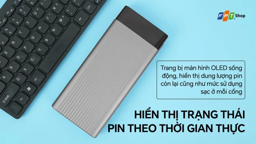 Pin sạc dự phòng 27000 mAh Type C PD 3.0 QC 4.0 245W HyperJuice HJ245B - Xám - Giá rẻ nhất hôm nay - Ảnh 32