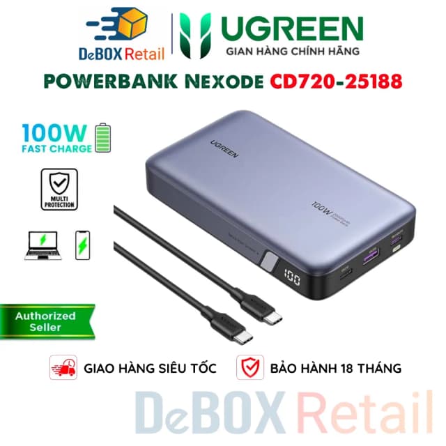 Top 1 so sánh giá Pin sạc dự phòng 27000 mAh Type C PD 3.0 QC 4.0 245W HyperJuice HJ245B - Xám - Tìm sản phẩm giá rẻ nhất - Ảnh 39