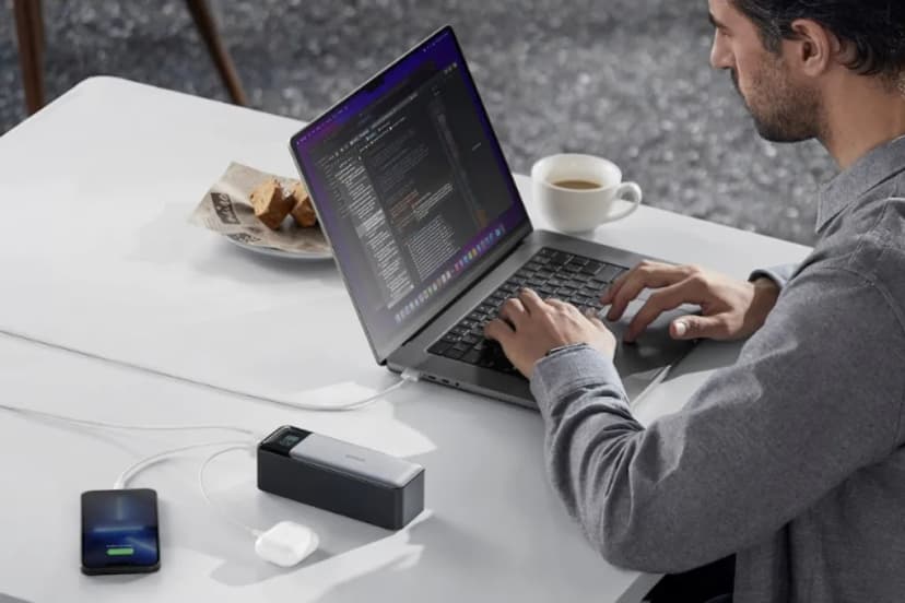 Pin sạc dự phòng 27000 mAh Type C PD 3.0 QC 4.0 245W HyperJuice HJ245B - Xám - Giá rẻ nhất hôm nay - Ảnh 40
