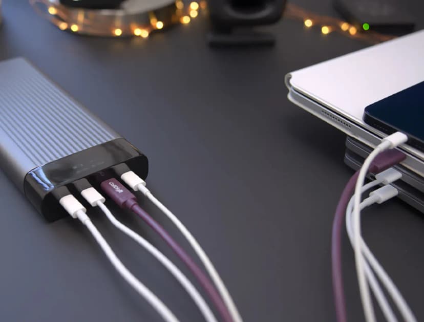 Pin sạc dự phòng 27000 mAh Type C PD 3.0 QC 4.0 245W HyperJuice HJ245B - Xám - Giá rẻ nhất hôm nay - Ảnh 52